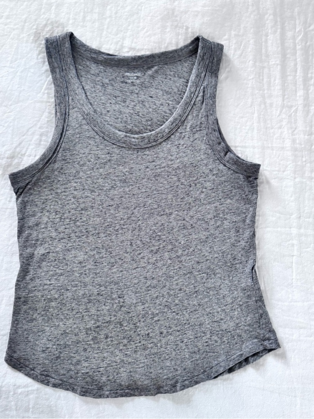 Madewell Whisper Cotton Scoopneck Tank Top